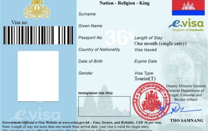 カンボジア電子ビザ