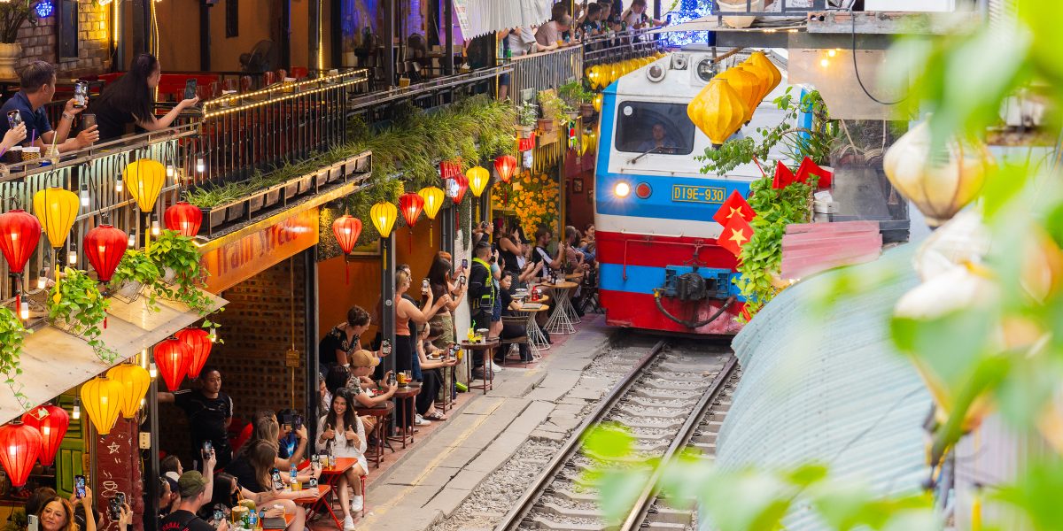 Hanoi Train Street Coffee